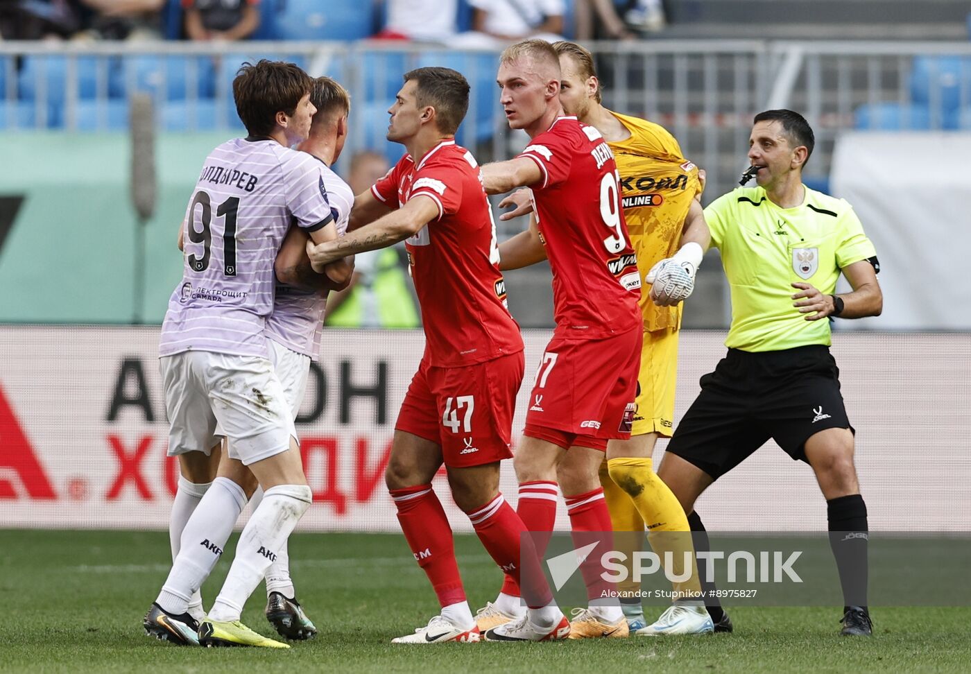 Russia Soccer Premier-League Akron - Spartak