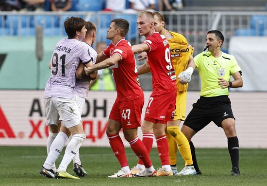 Russia Soccer Premier-League Akron - Spartak