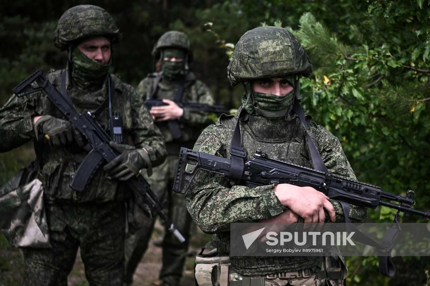 Russia Ukraine Military Operation Motor Rifle Units