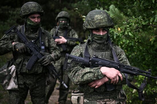 Russia Ukraine Military Operation Motor Rifle Units