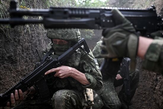 Russia Ukraine Military Operation Motor Rifle Units