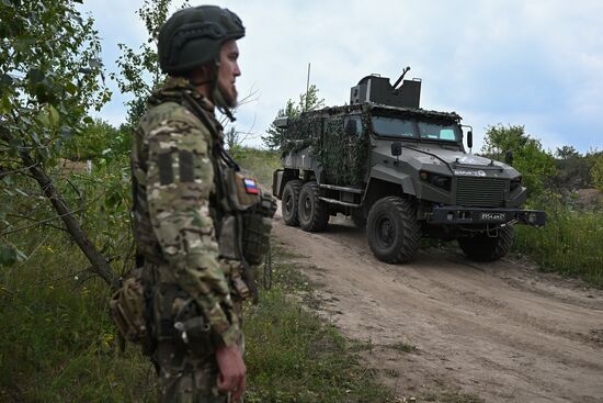 Russia Ukraine Military Operation Motor Rifle Units