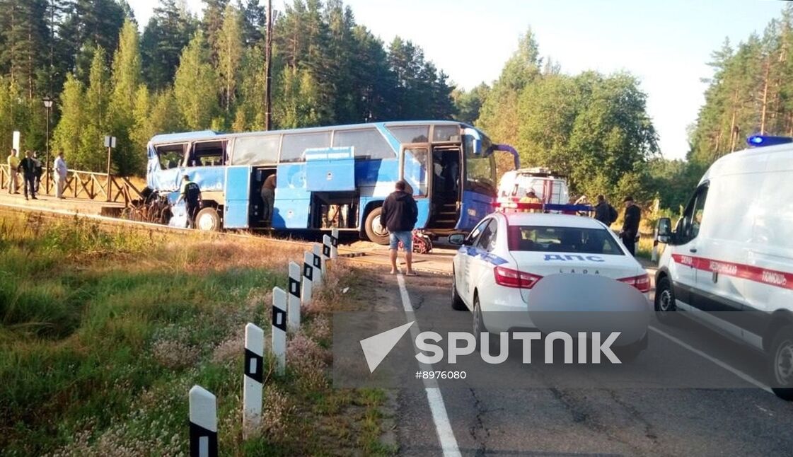 Russia Tourist Bus Accident