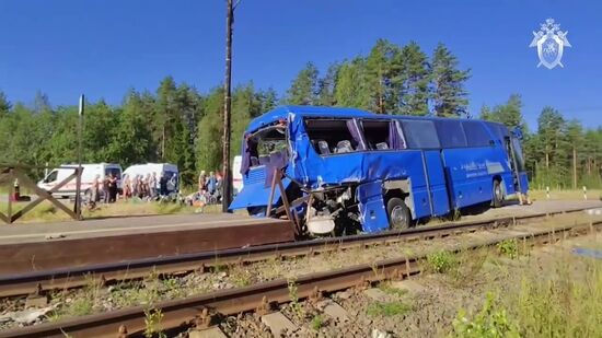 Russia Tourist Bus Accident