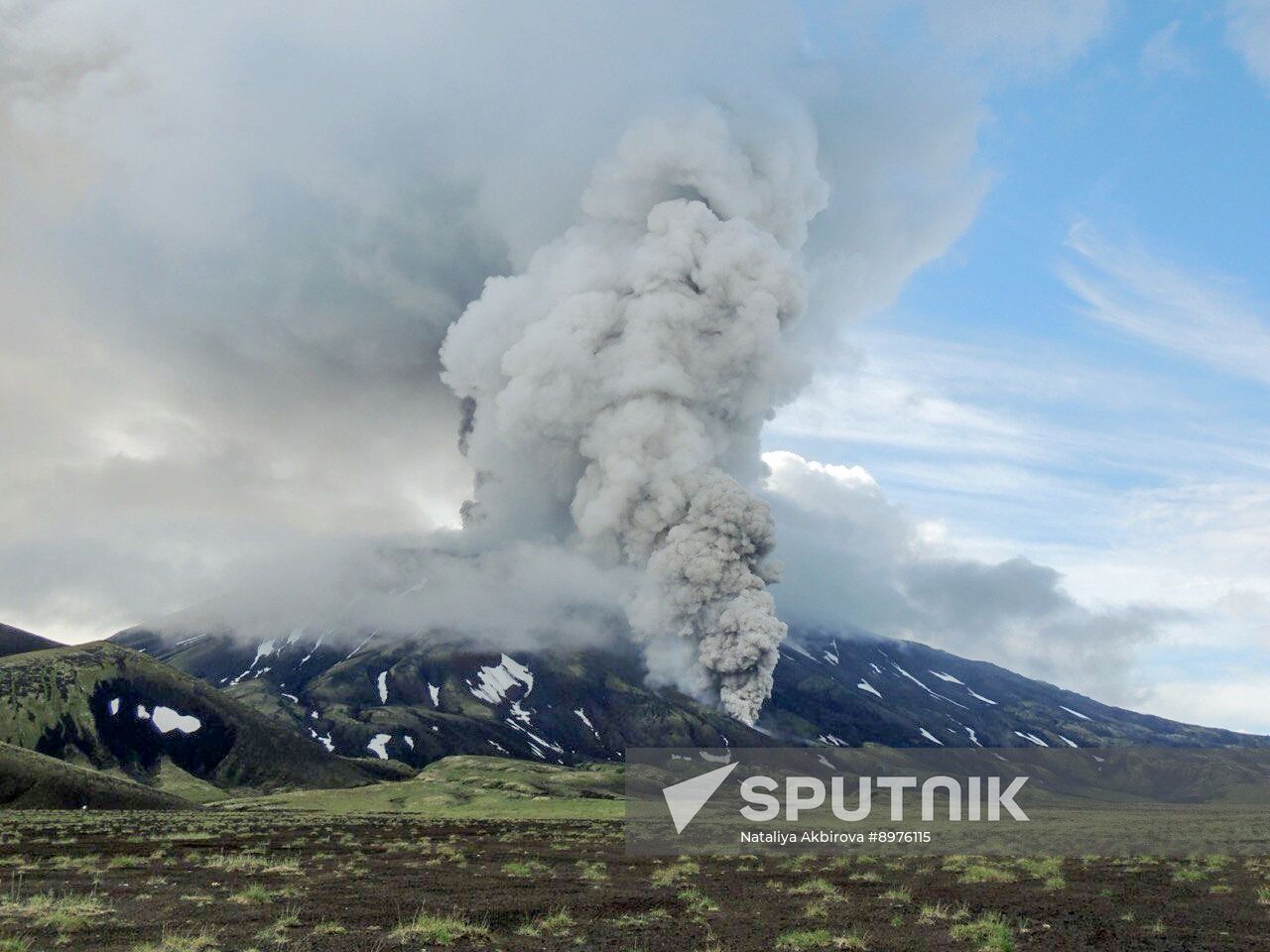 Russia Volcano Eruption