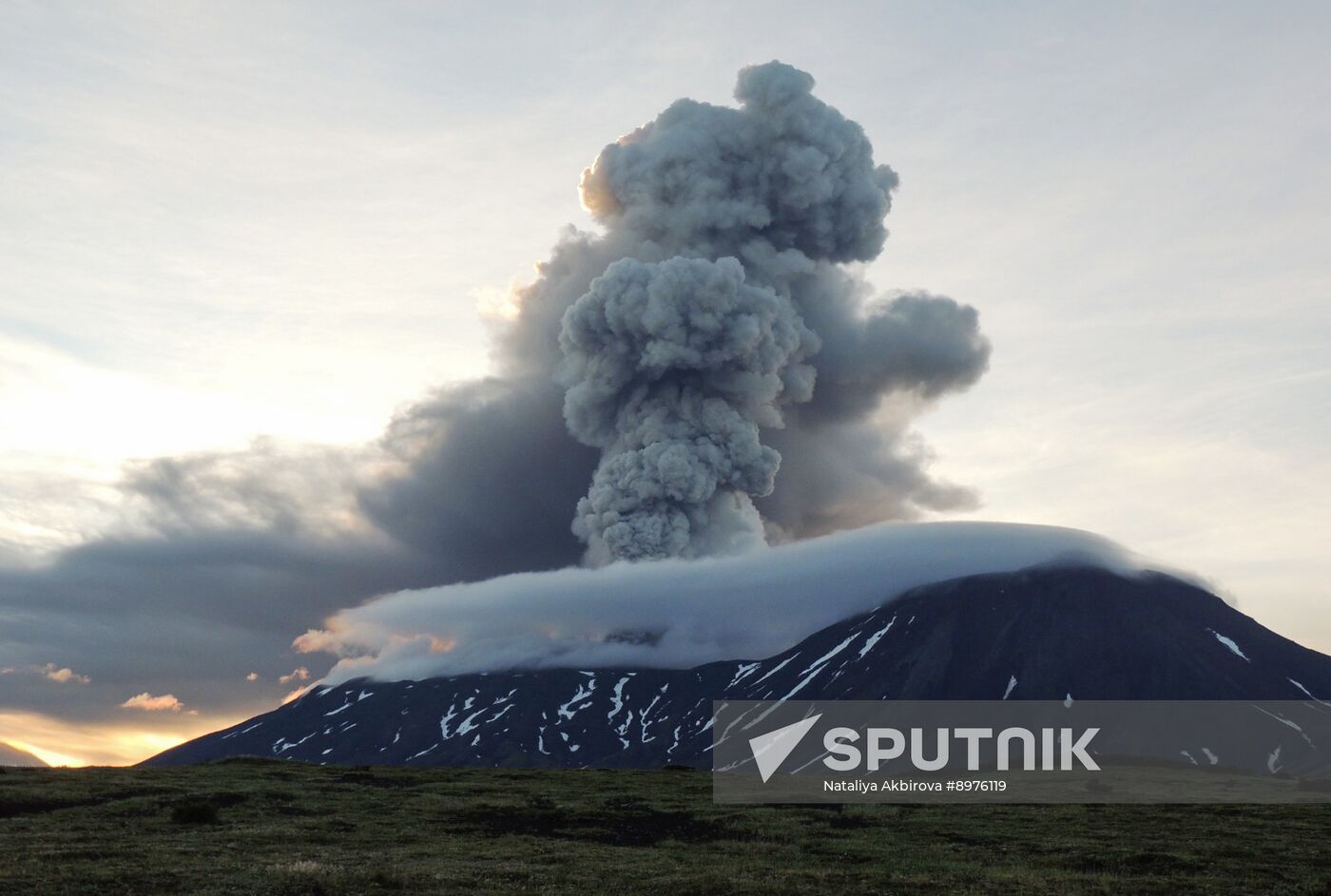 Russia Volcano Eruption