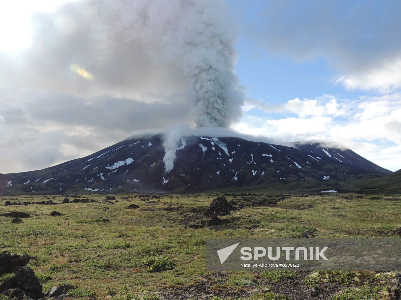 Russia Volcano Eruption