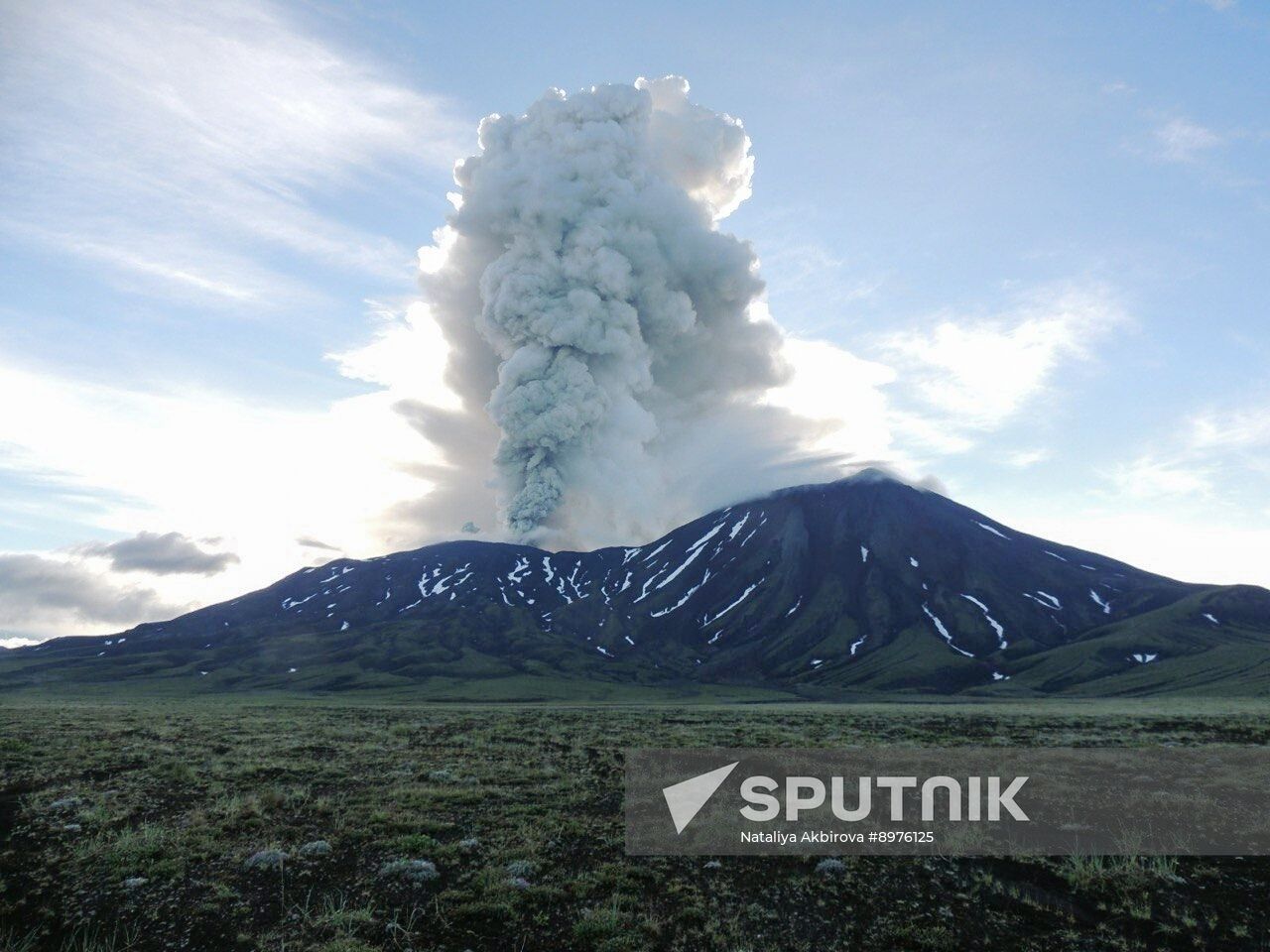 Russia Volcano Eruption
