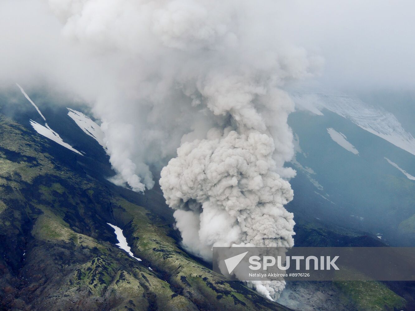 Russia Volcano Eruption