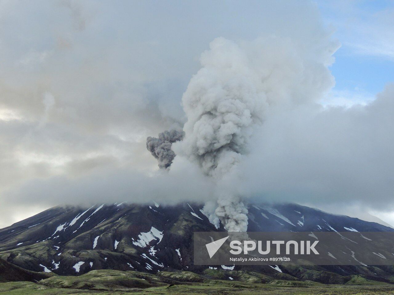 Russia Volcano Eruption