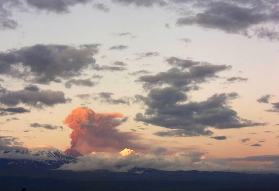 Russia Volcano Eruption