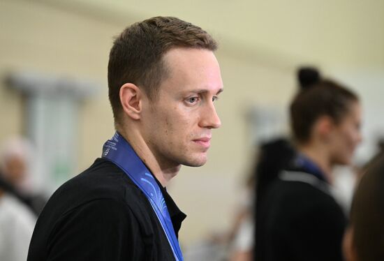 Russia World Aquatics Championships Athletes Arrival