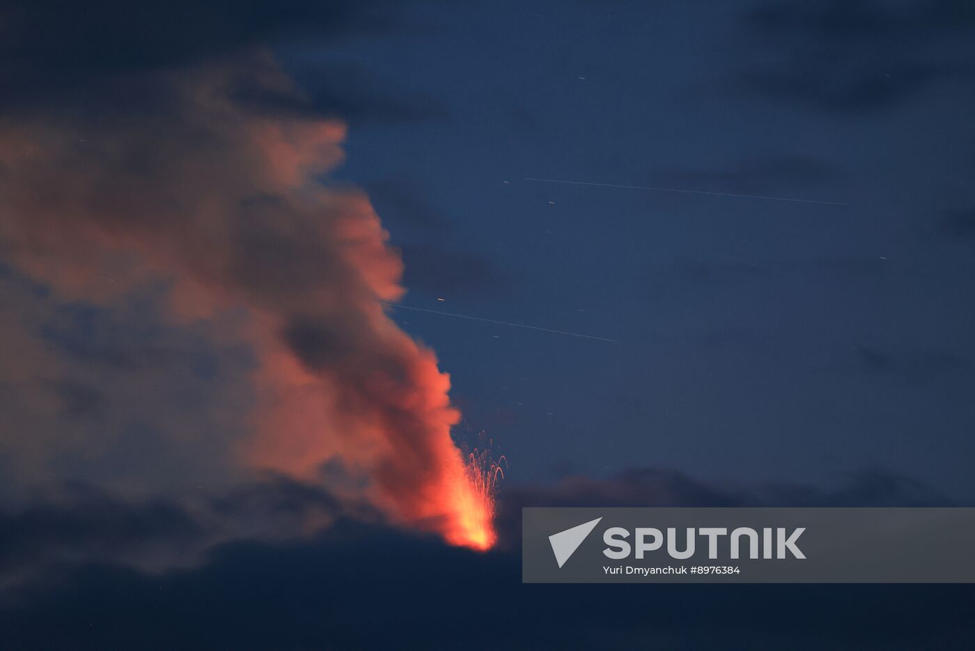 Russia Volcano Eruption