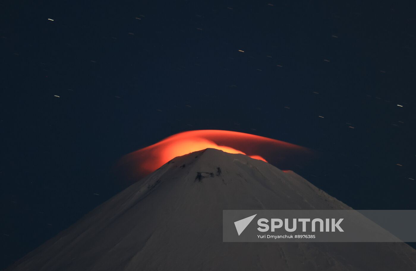 Russia Volcano Eruption
