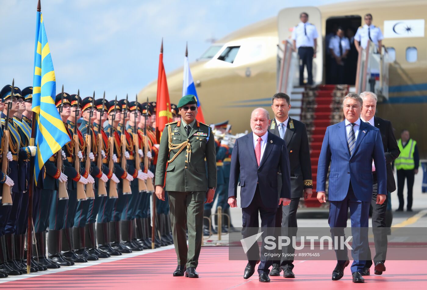 Russia Malaysia Arrival