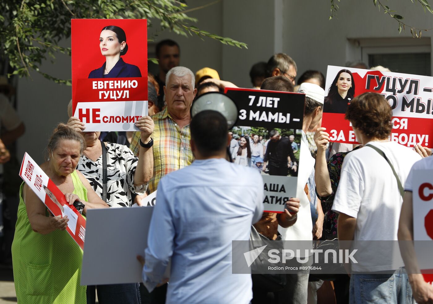 Moldova Gagauzia Head Rally