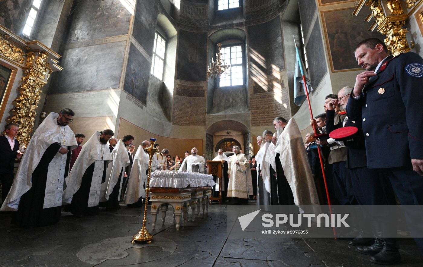 Russia Prince Trubetskoy Death