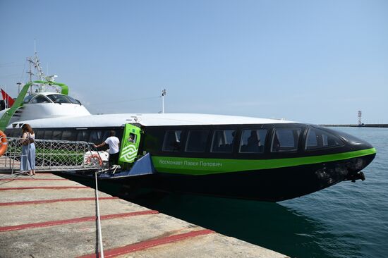 Russia Abkhazia Maritime Traffic