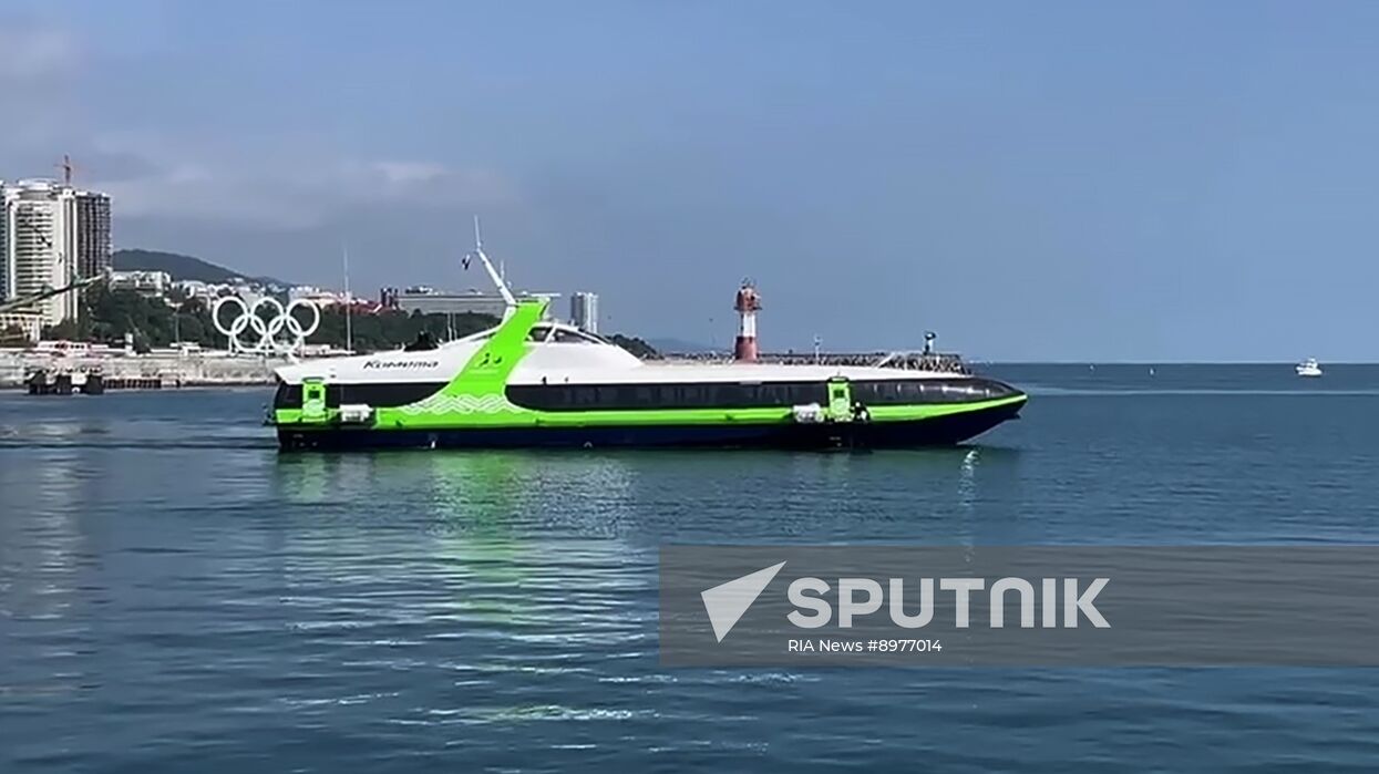 Russia Abkhazia Maritime Traffic