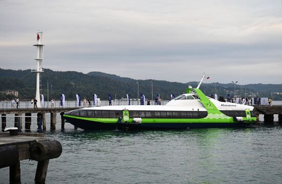 Russia Abkhazia Maritime Traffic