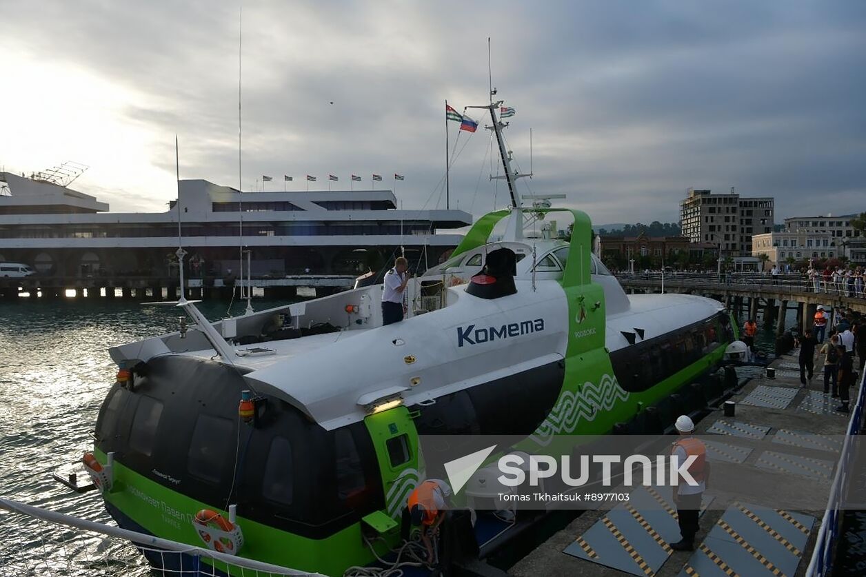 Russia Abkhazia Maritime Traffic