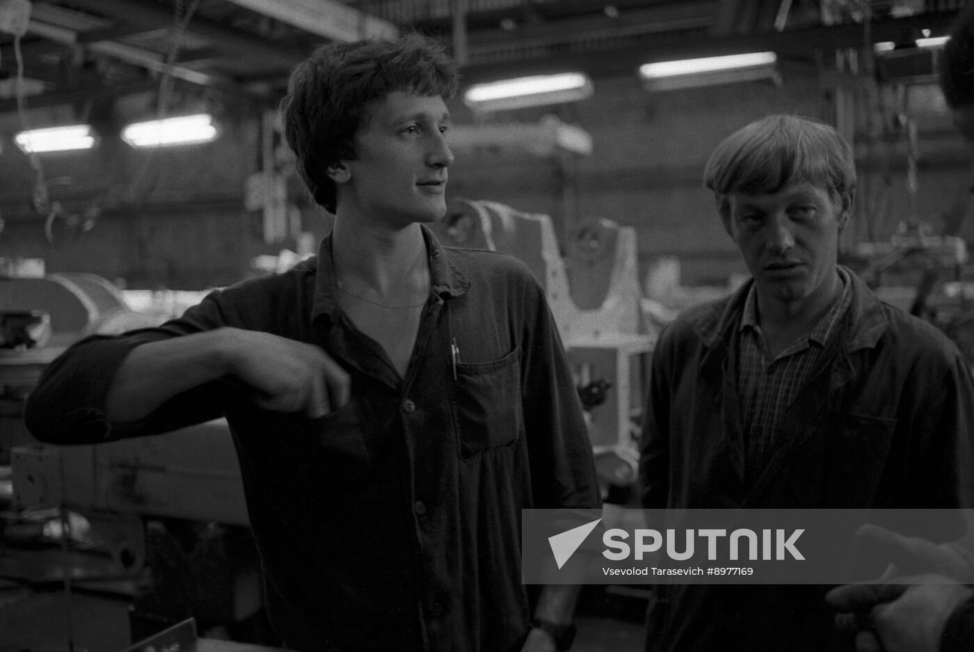 Workers of Kirov Plant in Leningrad