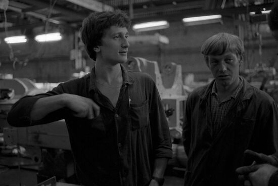 Workers of Kirov Plant in Leningrad