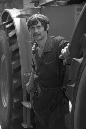 Workers of Kirov Plant in Leningrad
