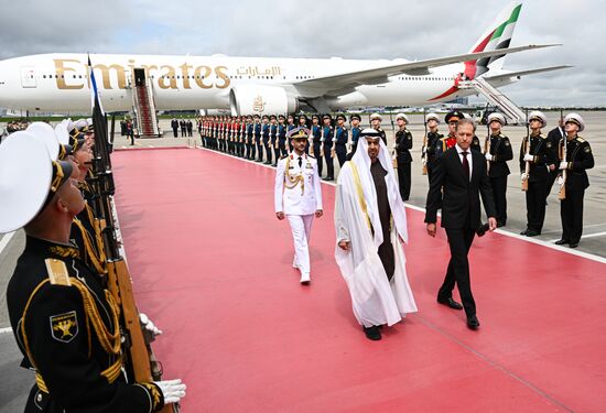 Russia UAE Arrival