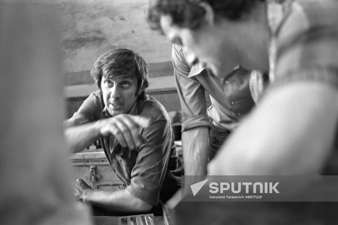 Workers of Kirov Plant in Leningrad