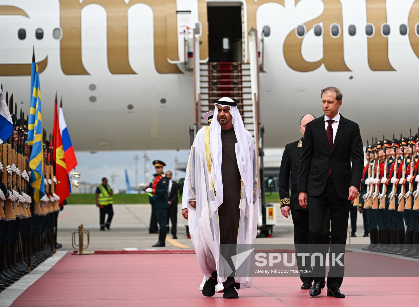 Russia UAE Arrival