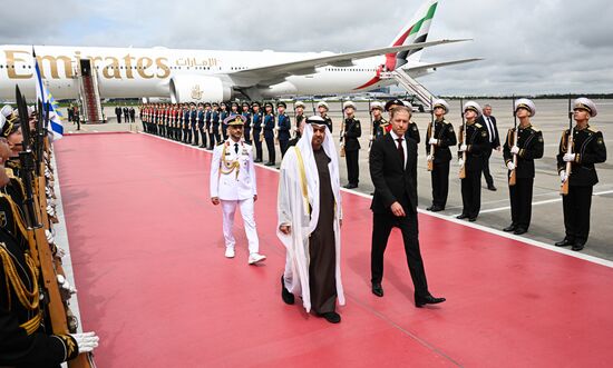 Russia UAE Arrival