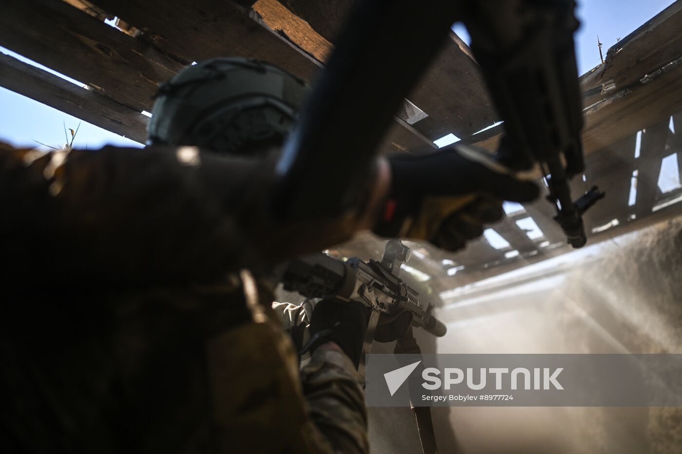 Russia Ukraine Military Operation Assault Unit
