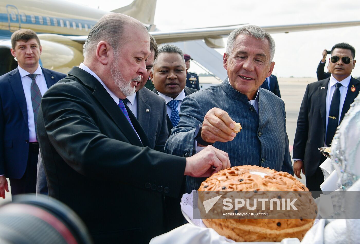 Russia Malaysia Arrival