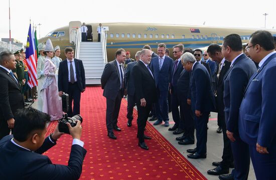Russia Malaysia Arrival