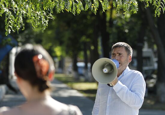 Moldova Gagauzia Head Rally