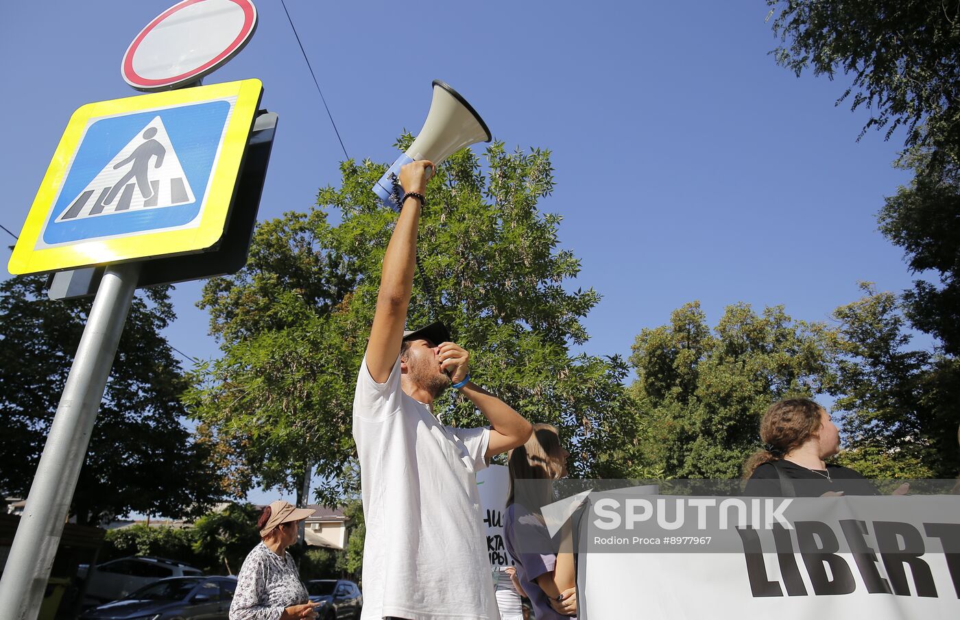 Moldova Gagauzia Head Rally