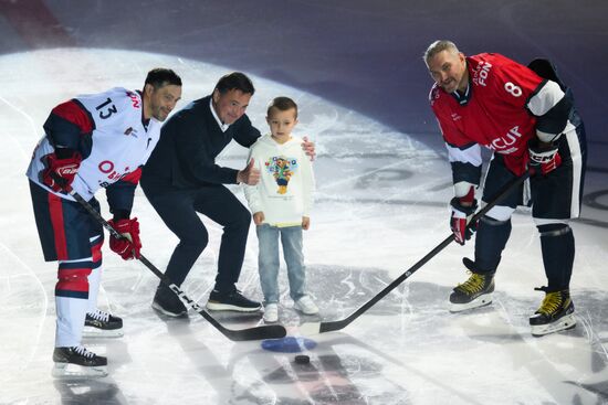 Russia Ice Hockey Ovechkin Cup Gala Match
