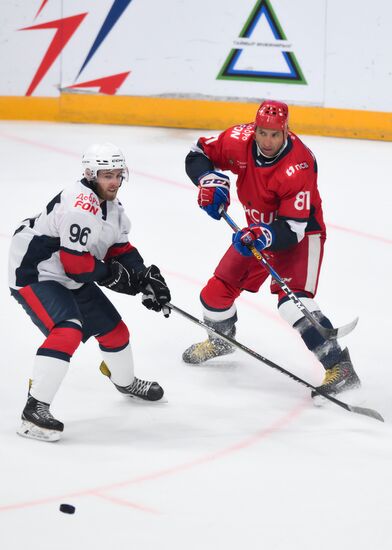 Russia Ice Hockey Ovechkin Cup Gala Match