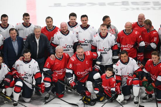 Russia Ice Hockey Ovechkin Cup Gala Match