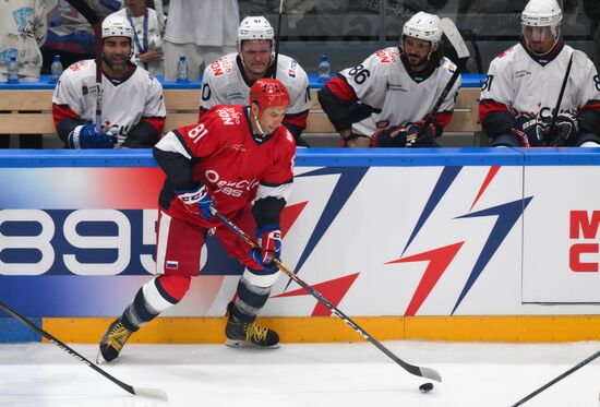 Russia Ice Hockey Ovechkin Cup Gala Match