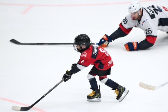 Russia Ice Hockey Ovechkin Cup Gala Match