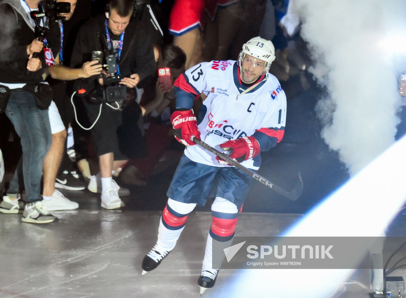 Russia Ice Hockey Ovechkin Cup Gala Match