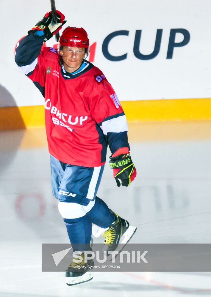 Russia Ice Hockey Ovechkin Cup Gala Match