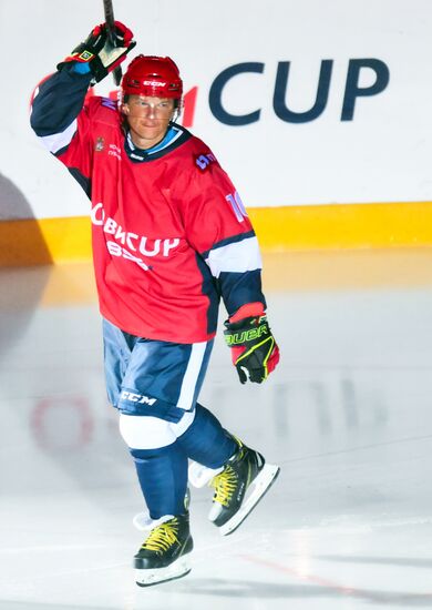 Russia Ice Hockey Ovechkin Cup Gala Match