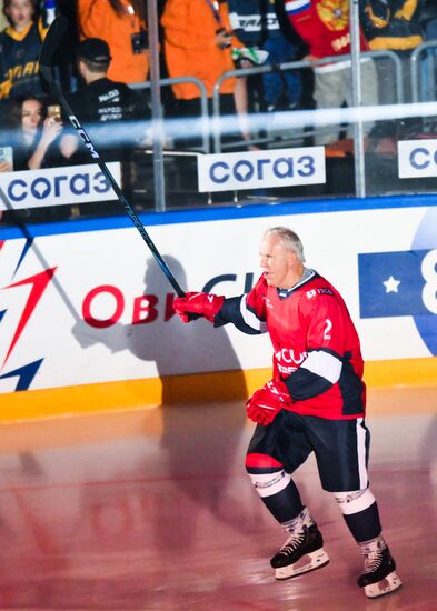 Russia Ice Hockey Ovechkin Cup Gala Match