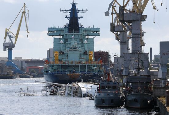 Russia Tugboat Accident