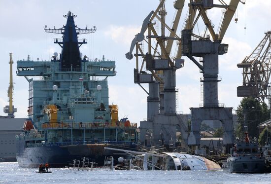 Russia Tugboat Accident