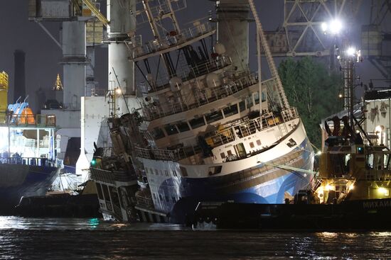 Russia Tugboat Accident