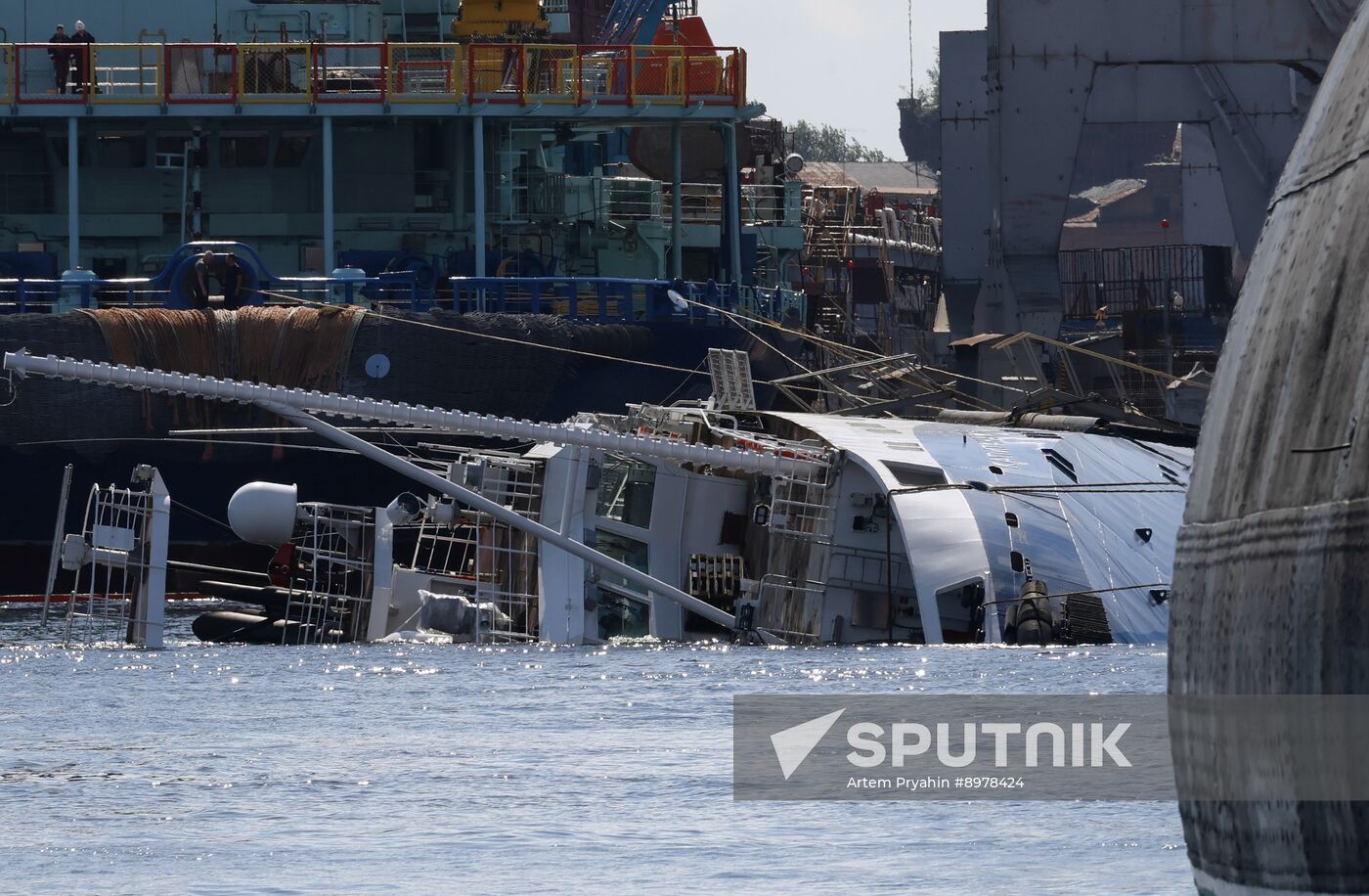 Russia Tugboat Accident